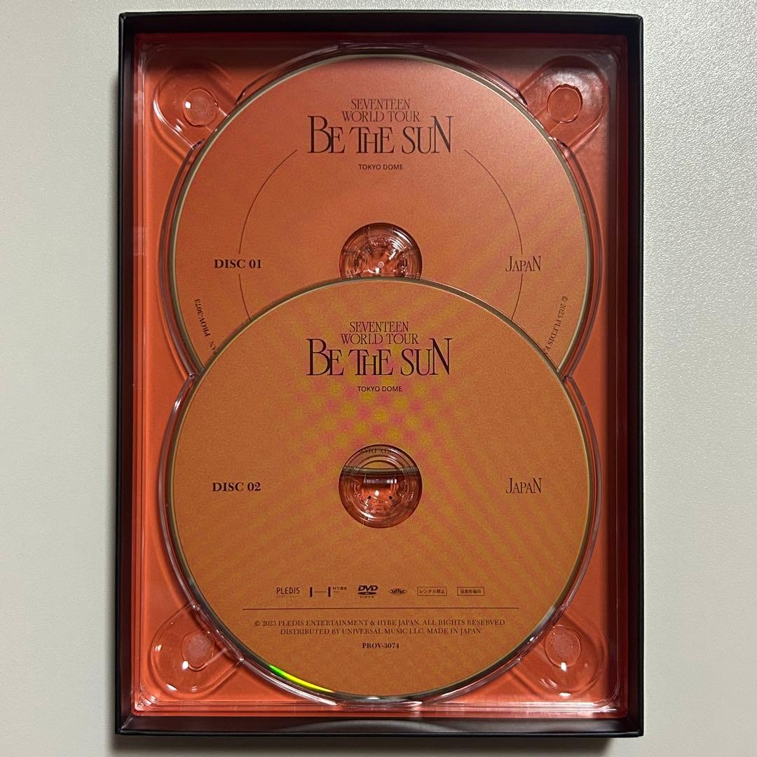 SEVENTEEN BE THE SUN JAPAN DVD 特典付き
