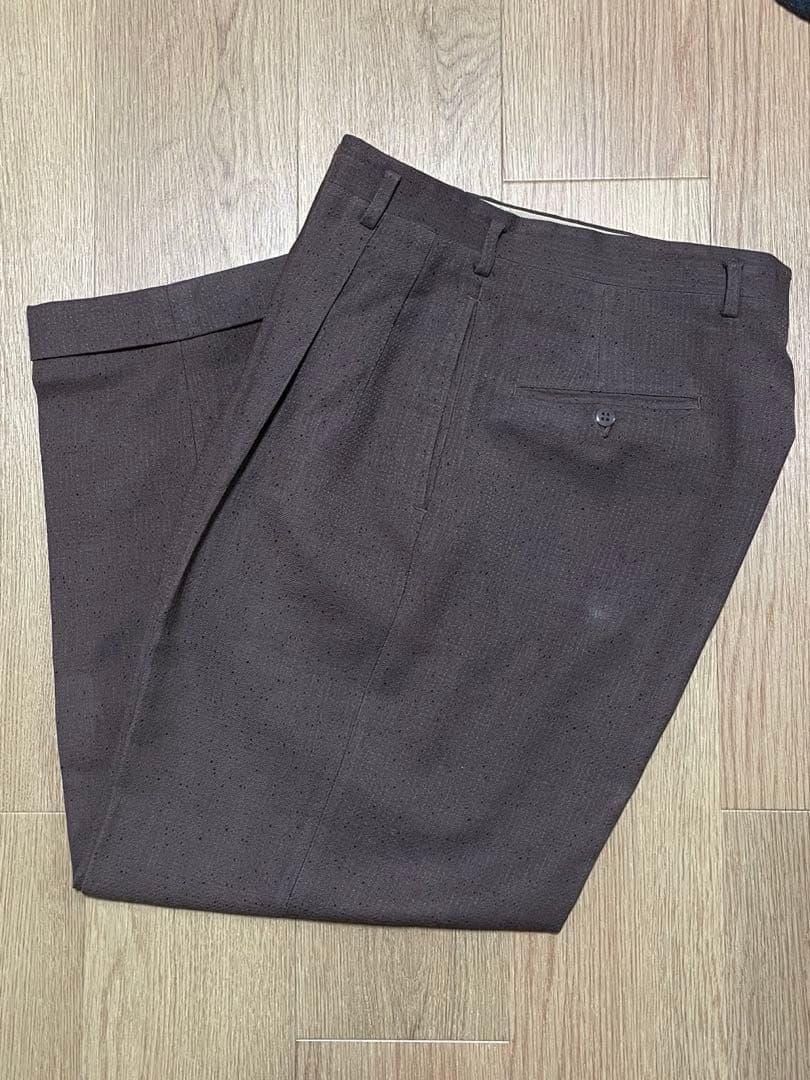 希少✨50s ウール ネップスラックス ロカビリー TALONジッパー