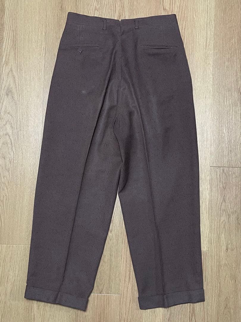 希少✨50s ウール ネップスラックス ロカビリー TALONジッパー