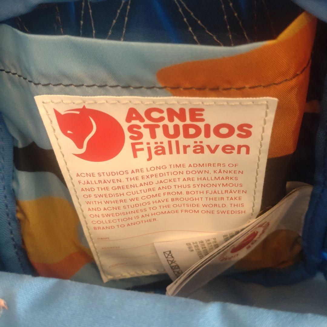 ACNE STUDIOS ブルー　ショルダー　カンケン　バッグ