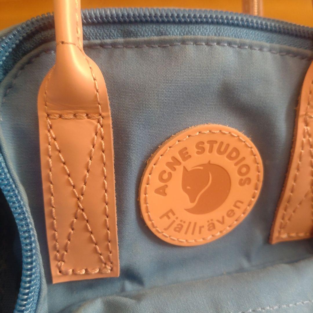 ACNE STUDIOS ブルー　ショルダー　カンケン　バッグ