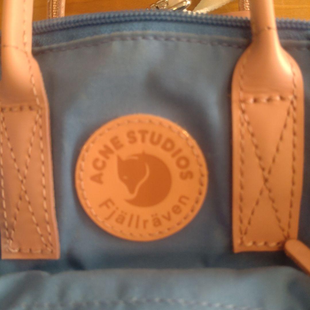 ACNE STUDIOS ブルー　ショルダー　カンケン　バッグ