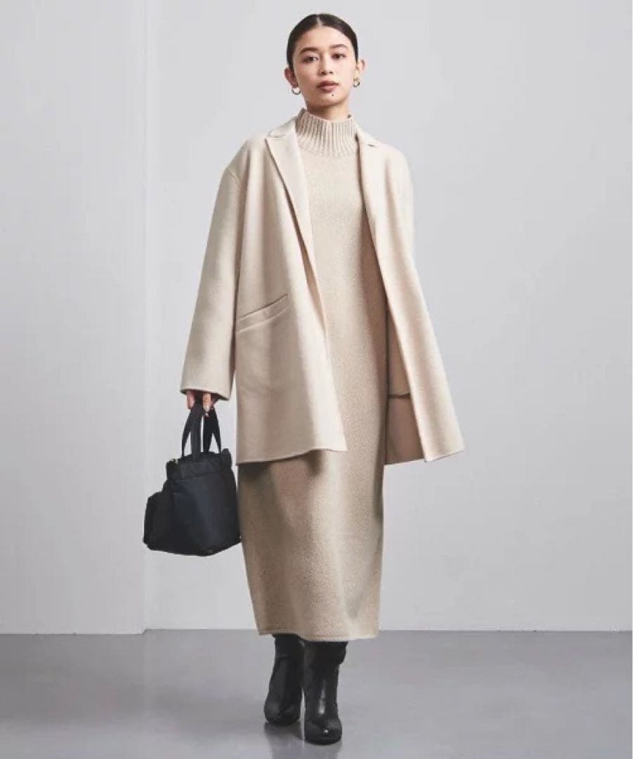 【新品タグ付】UNITED ARROWS リバージャケット モカ ¥47,300