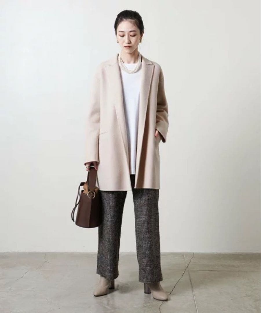 【新品タグ付】UNITED ARROWS リバージャケット モカ ¥47,300