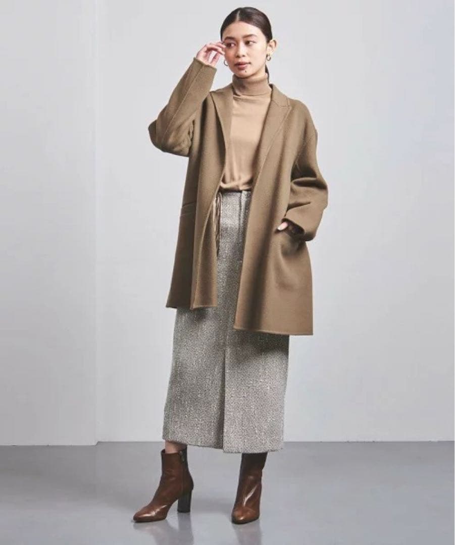 【新品タグ付】UNITED ARROWS リバージャケット モカ ¥47,300