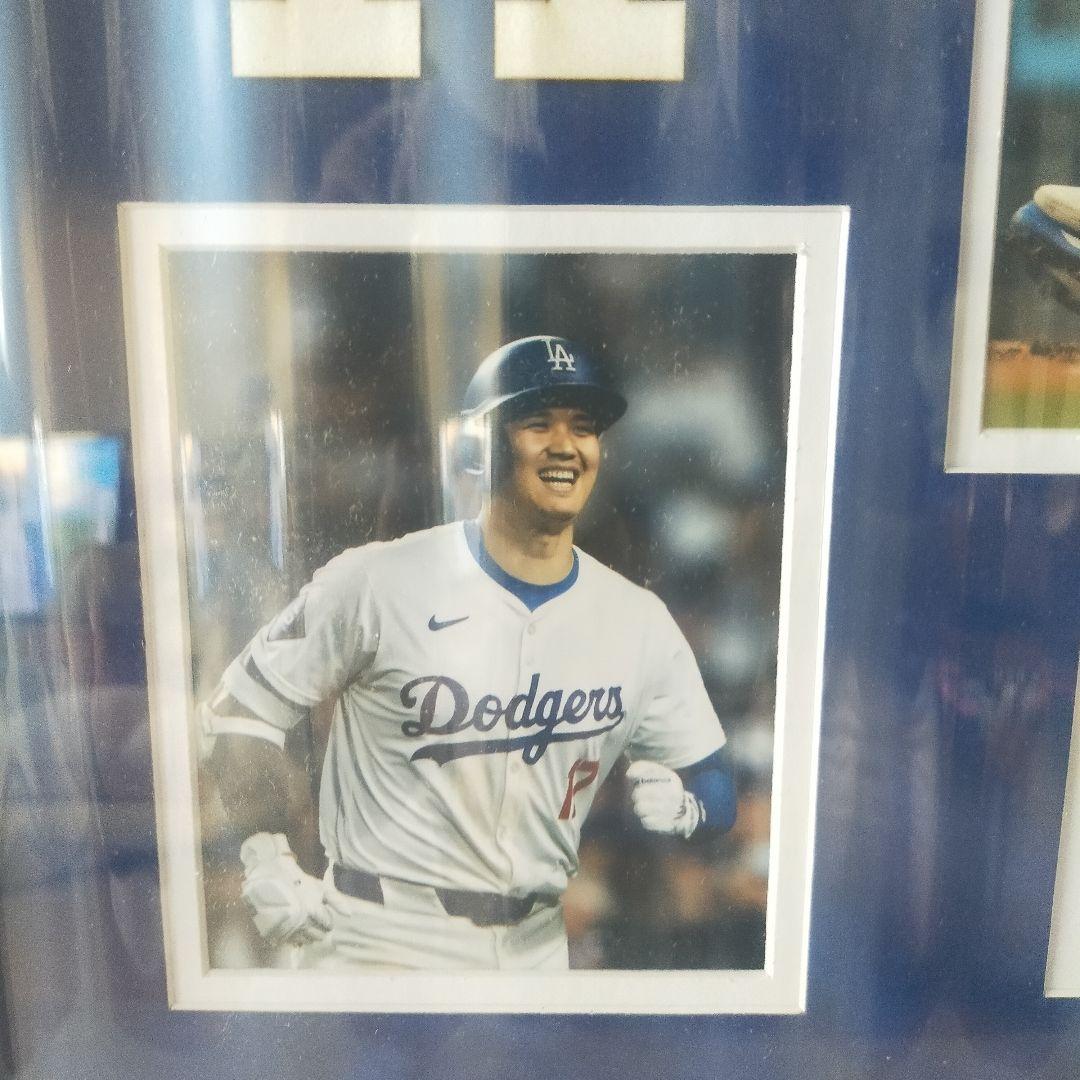 大谷翔平【ドジャース】フォトフレーム＊Fanatics製＊ボール片入＊MLB公式