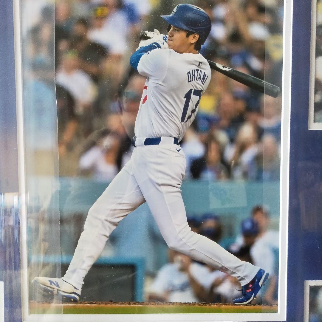 大谷翔平【ドジャース】フォトフレーム＊Fanatics製＊ボール片入＊MLB公式