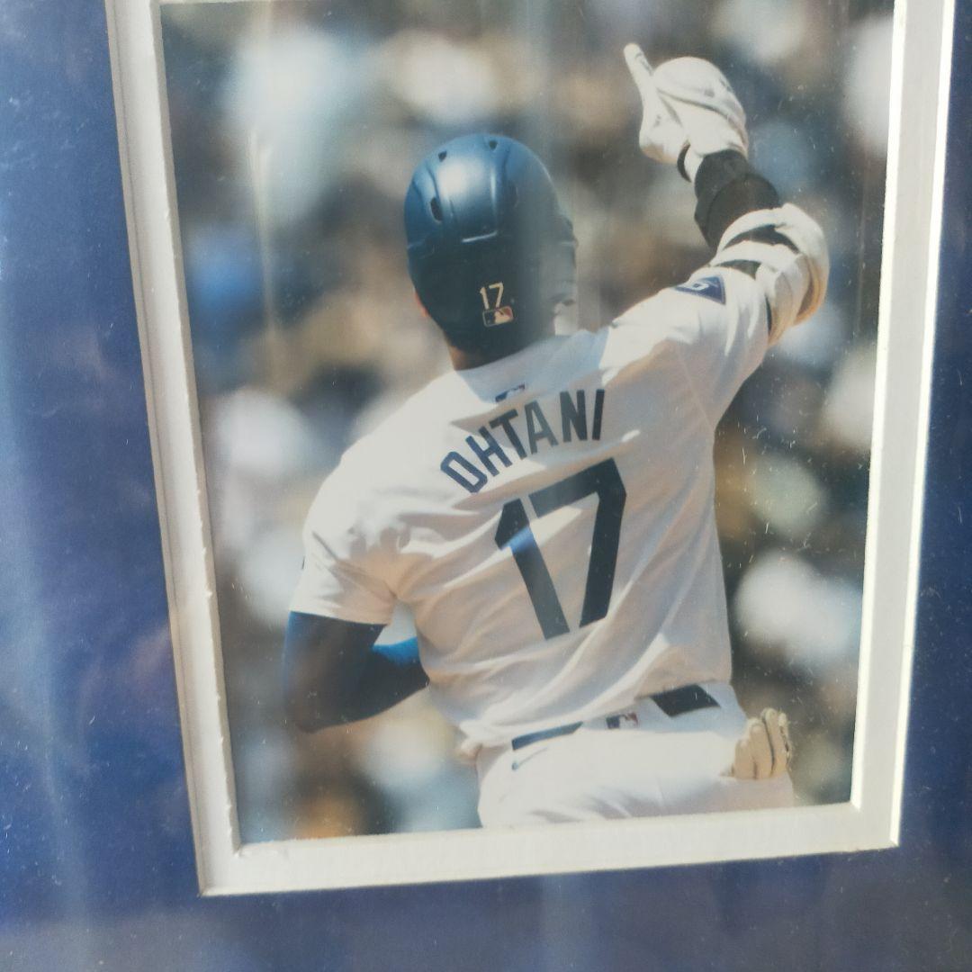大谷翔平【ドジャース】フォトフレーム＊Fanatics製＊ボール片入＊MLB公式