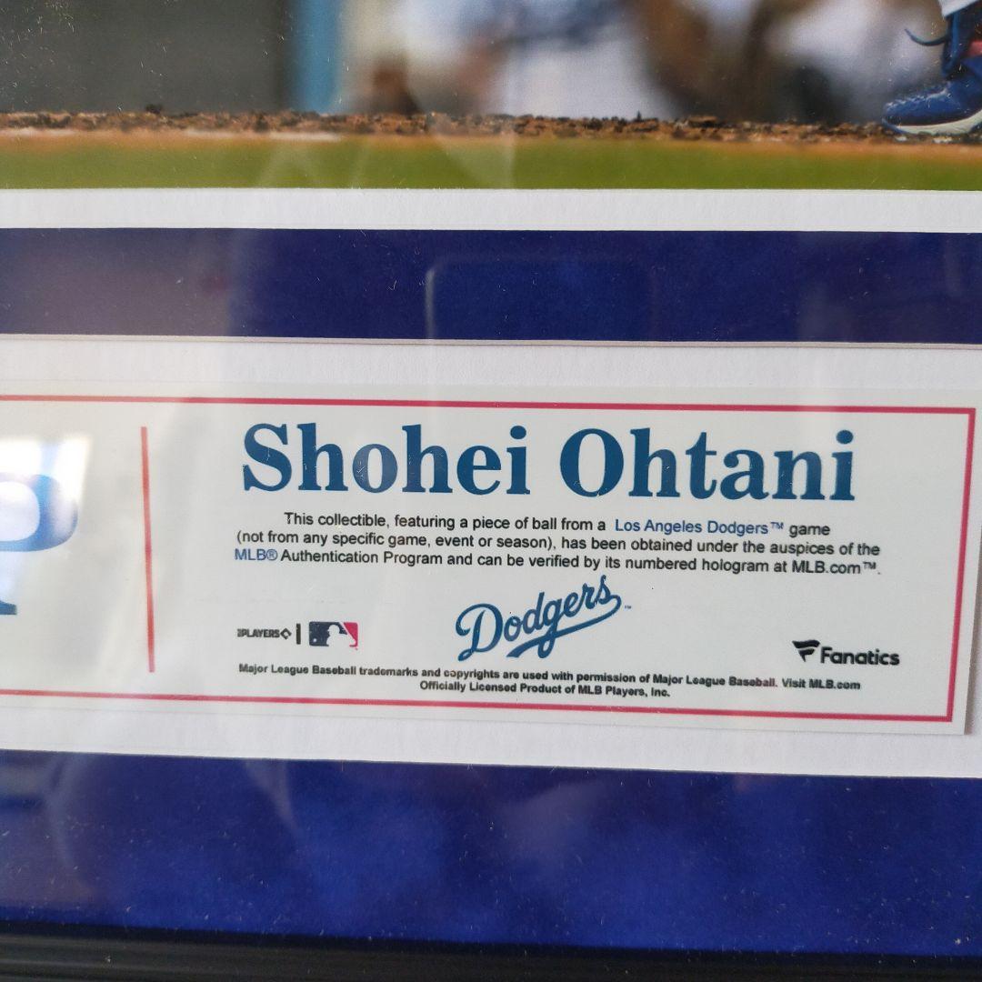 大谷翔平【ドジャース】フォトフレーム＊Fanatics製＊ボール片入＊MLB公式