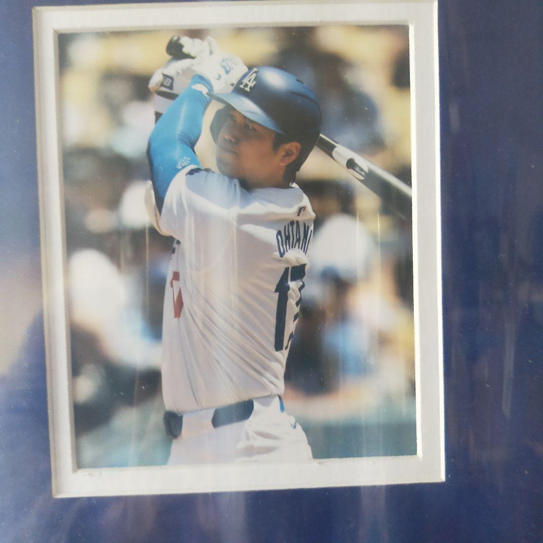 大谷翔平【ドジャース】フォトフレーム＊Fanatics製＊ボール片入＊MLB公式