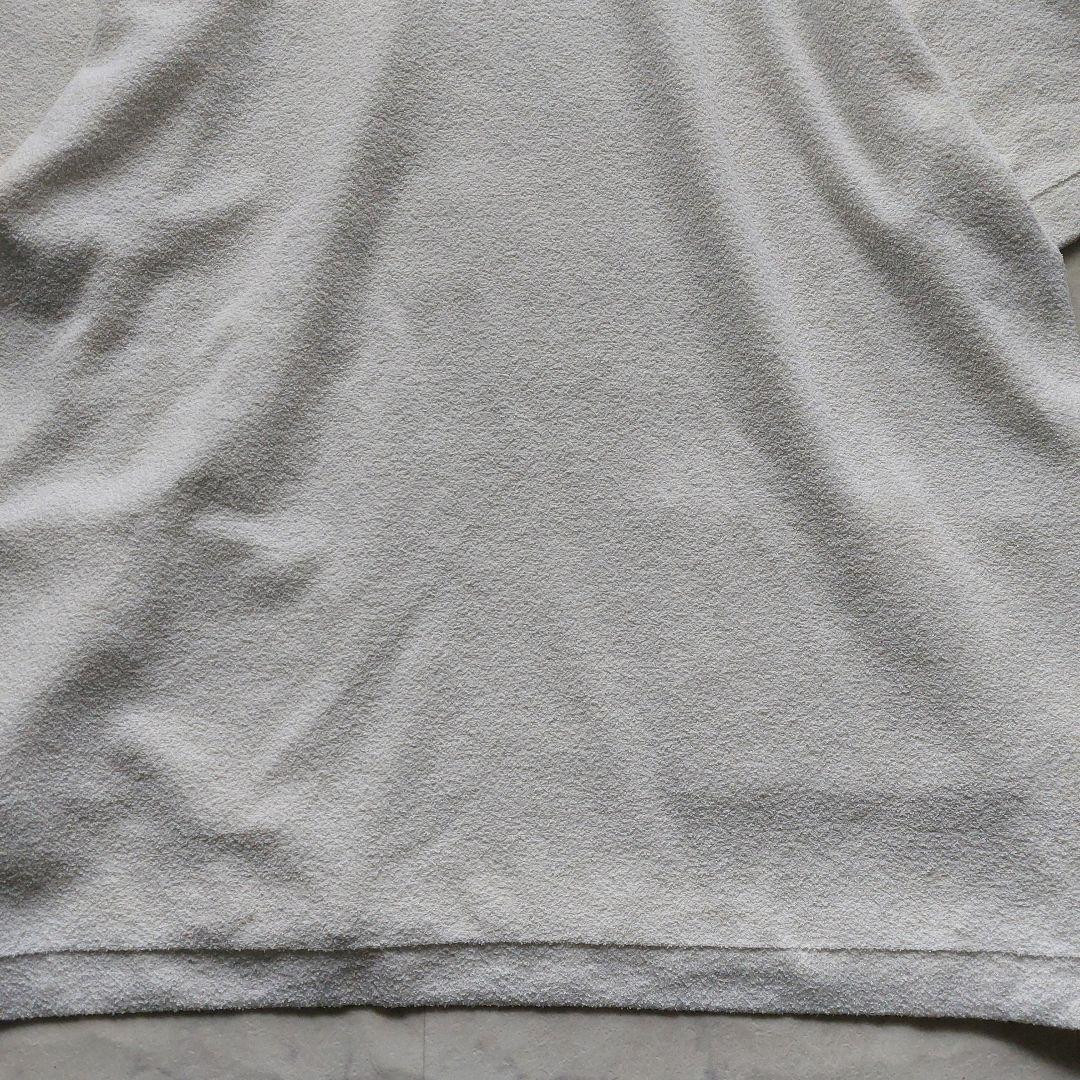 美品 ムータ muta MARINE パイル地 カットソー 7 白 ポケット付き