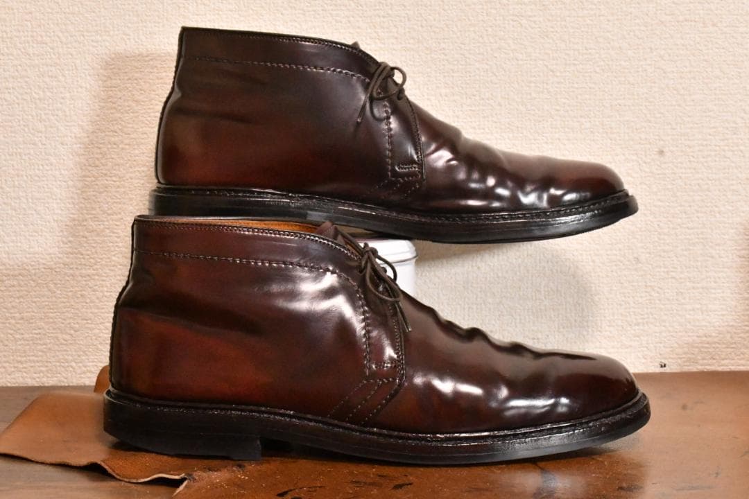 靴 ALDEN #1339 cordovan 8B/D 26cm