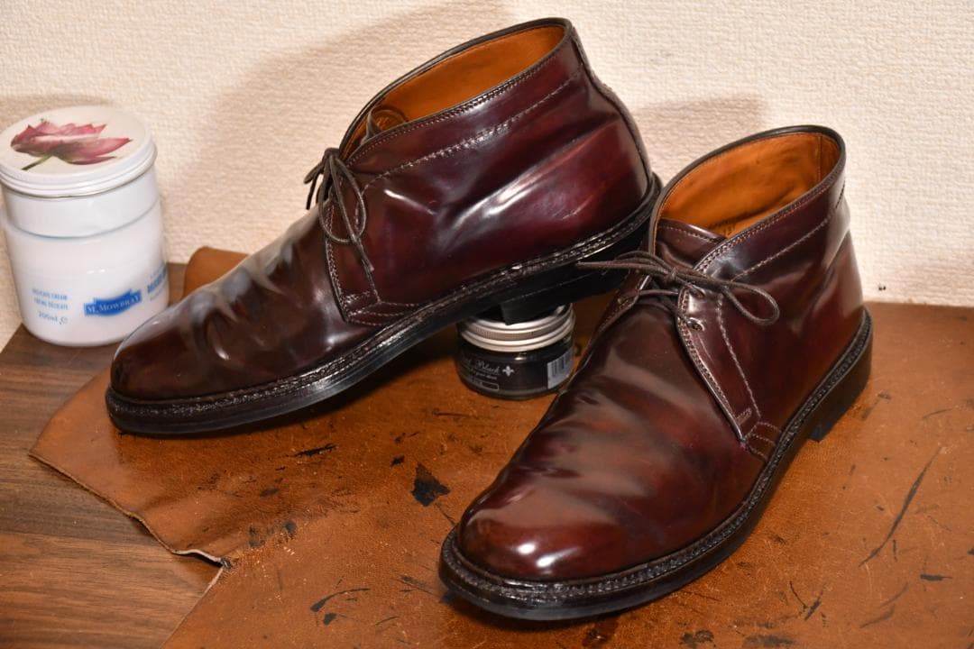 靴 ALDEN #1339 cordovan 8B/D 26cm