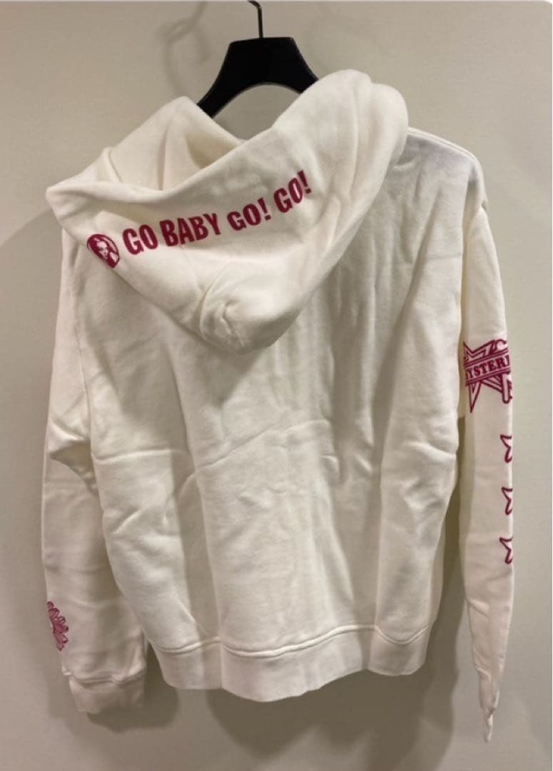 新品　ヒステリックグラマー　パーカー　ヴィクセンガール　総柄　白