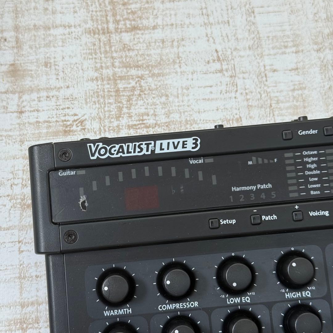 Digitech Vocalist Live 3 アダプター付き　希少　箱付き