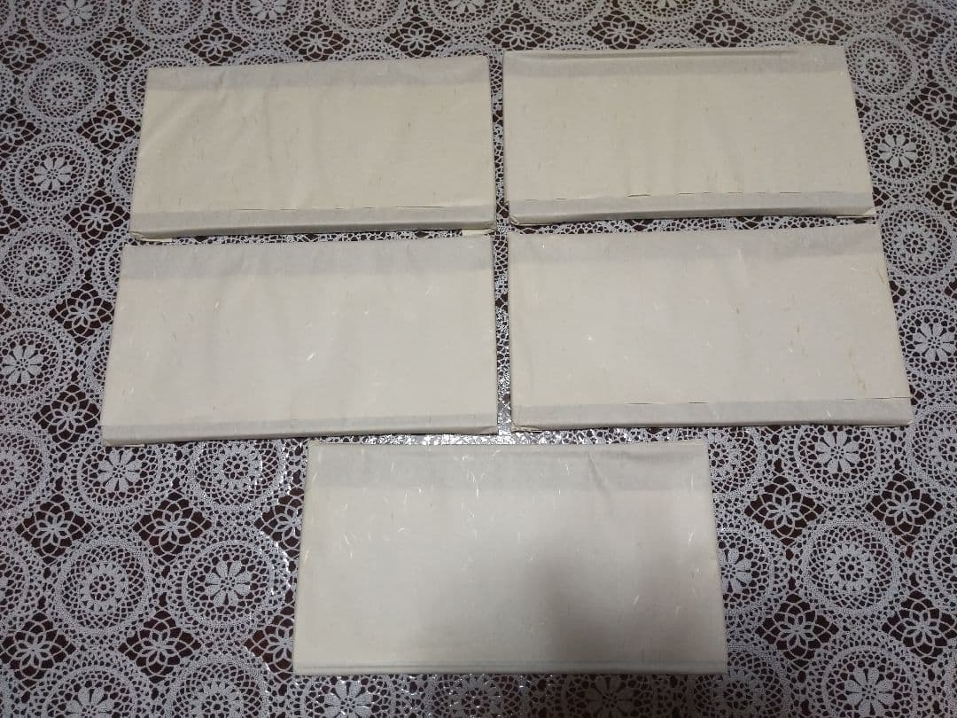 【未使用品】京都平安 象彦 ゲストプレート5枚セット 木製 漆器