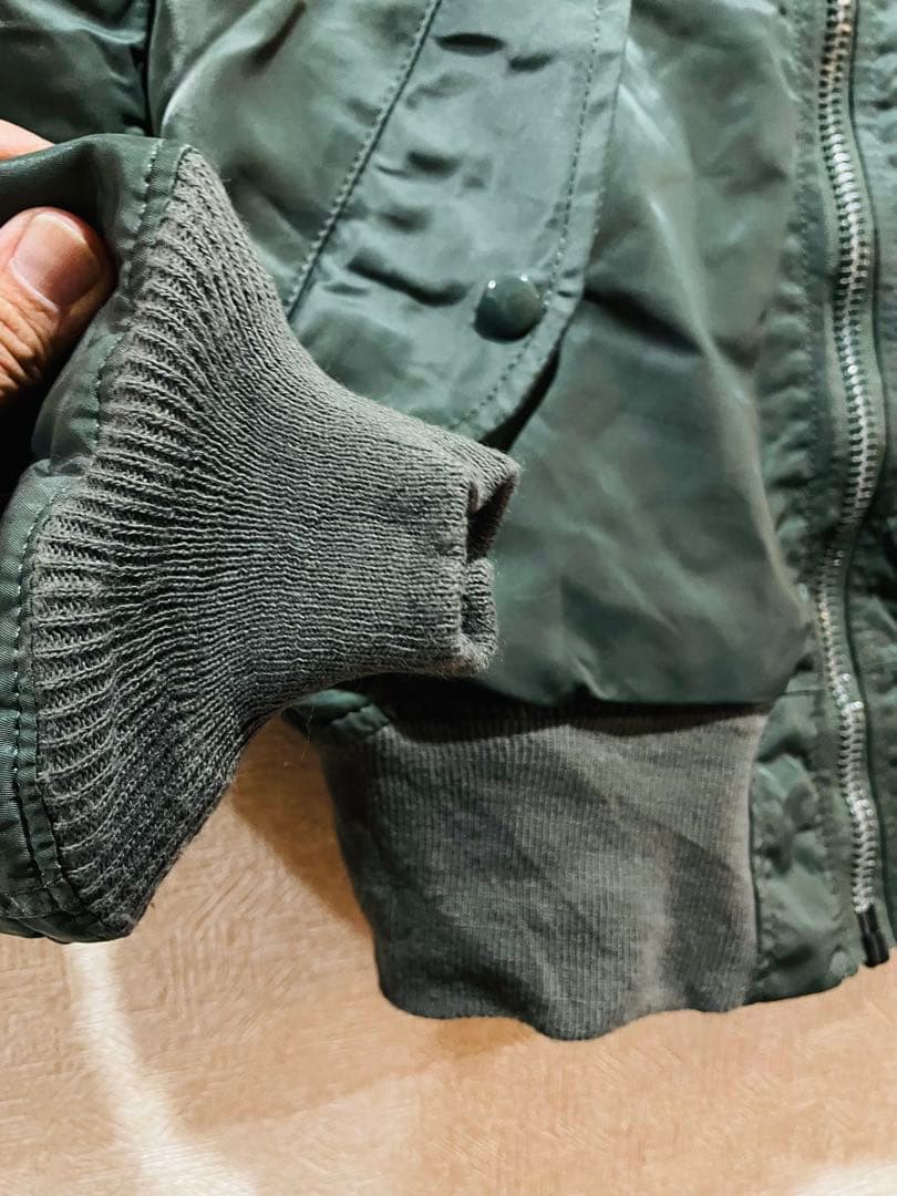 アルファ ma-1 ミリタリーJKT ヴィンテージ made im USA S