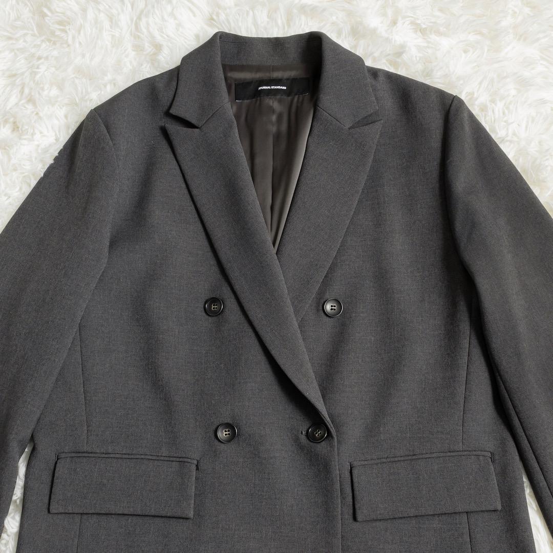 美品 JOURNAL STANDARD ウールライクストレッチジャケット 38