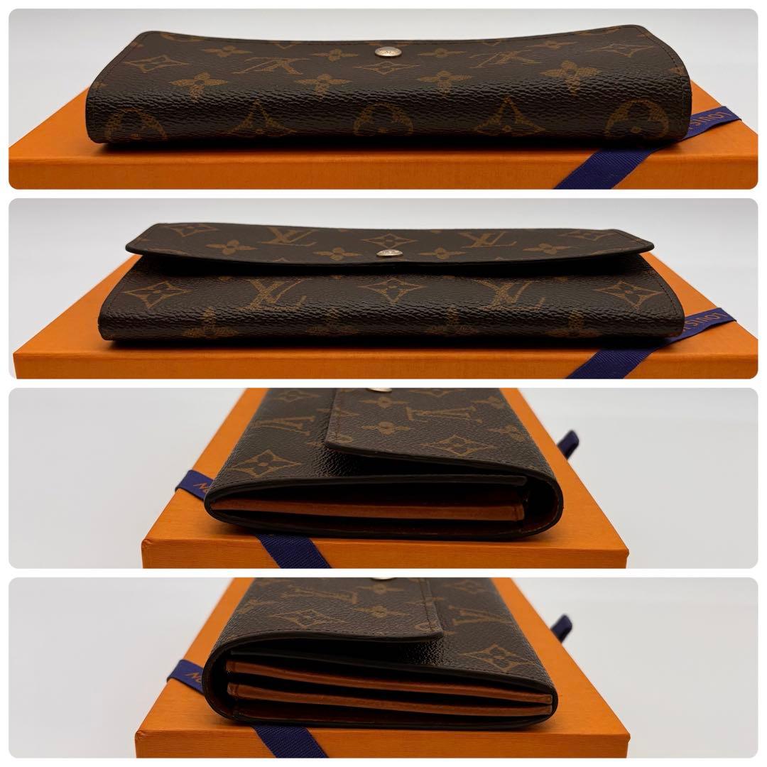 【鑑定済み】ルイヴィトン✨モノグラム ✨ポルトフォイユサラ 二つ折り財布