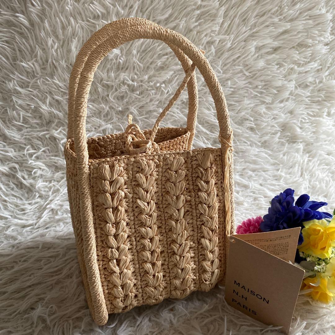 未使用　タグ　MAISON N.H PARIS ZELDA RAF ハンドバッグ