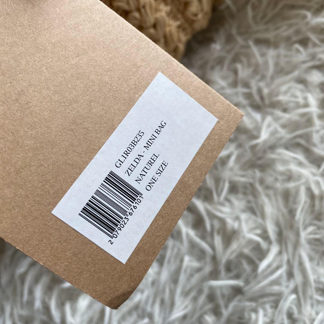 未使用　タグ　MAISON N.H PARIS ZELDA RAF ハンドバッグ