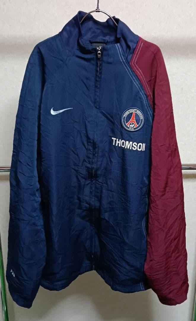 超希少！Y2K／パリ・サンジェルマン ナイロンジャケット THOMSON／L