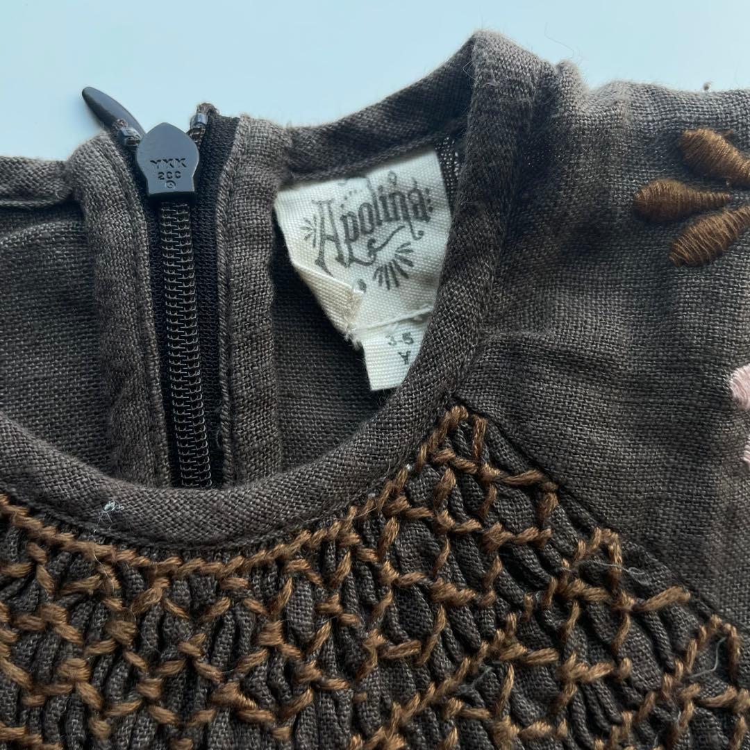 ワンピース apolina kids maren dress 3-5y