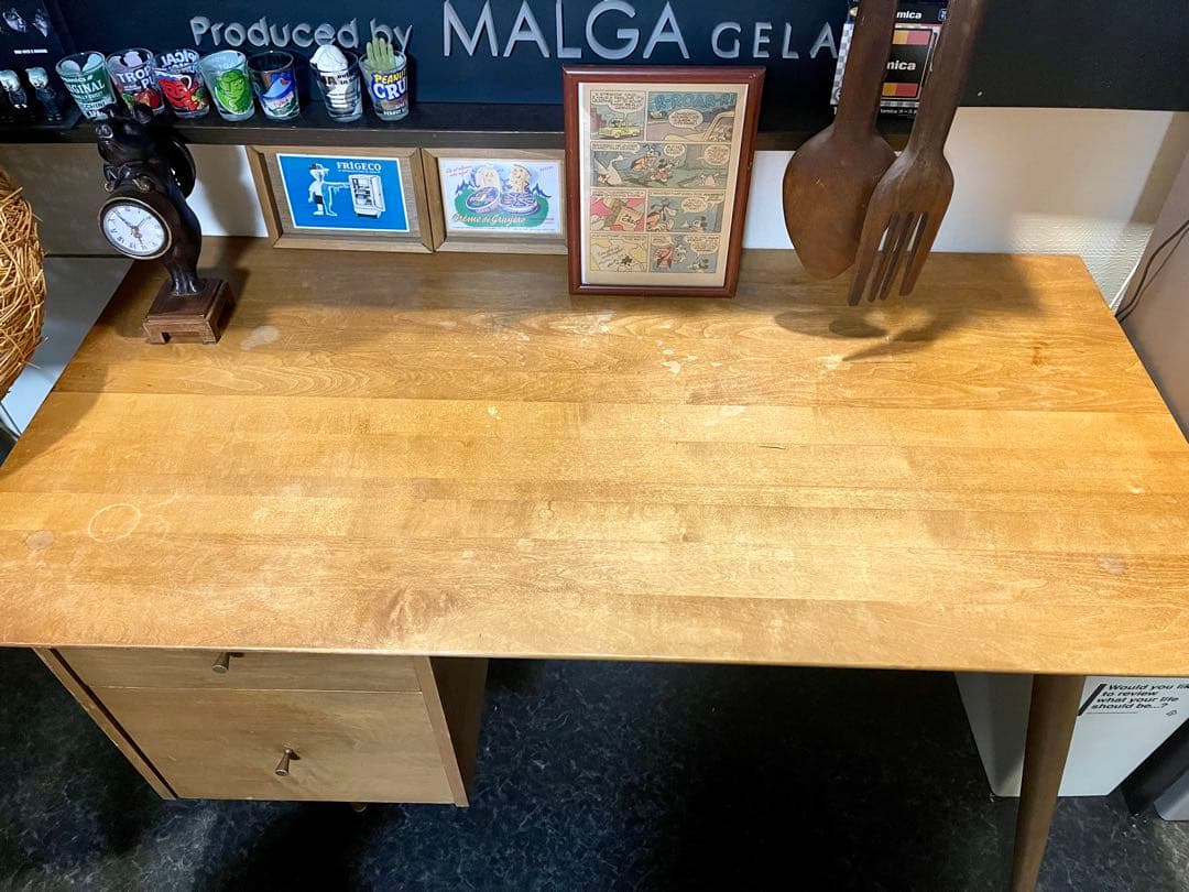 ポールマッコブ デスク 机 1950年代 ヴィンテージ 家具 デザイナーズ