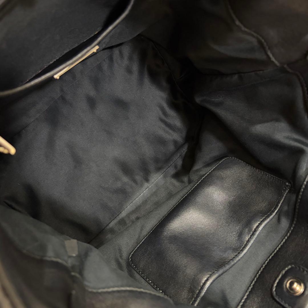 miumiu マテラッセ ナッパレザー クリスタル ブラック 付属品あり