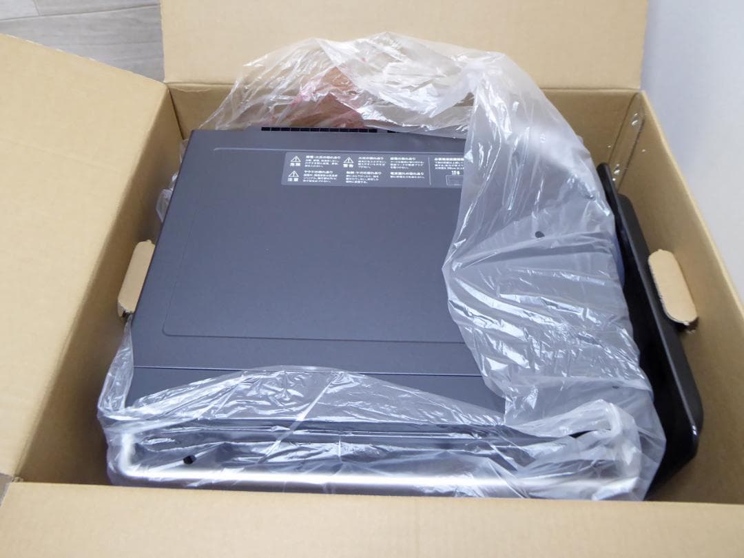 新品 BALMUDA オーブンレンジ K09A-BK ブラック　2025年製