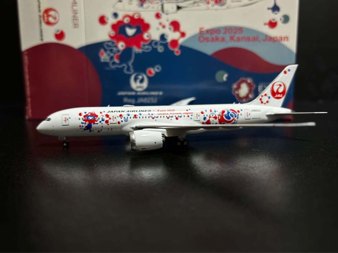 1/400 NGモデル JAL 787-8 JA823J 万博塗装