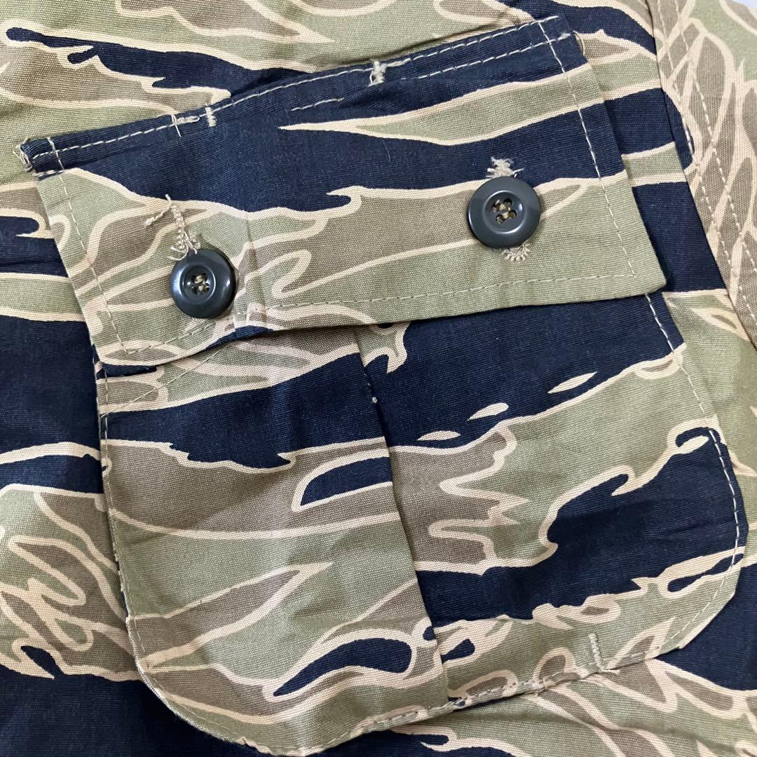 米軍　ジャングルファティーグ　1stタイプ　タイガーカモジャケット　複製品