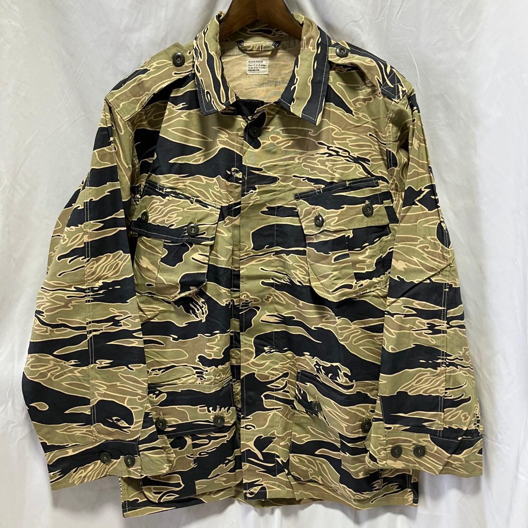 米軍　ジャングルファティーグ　1stタイプ　タイガーカモジャケット　複製品