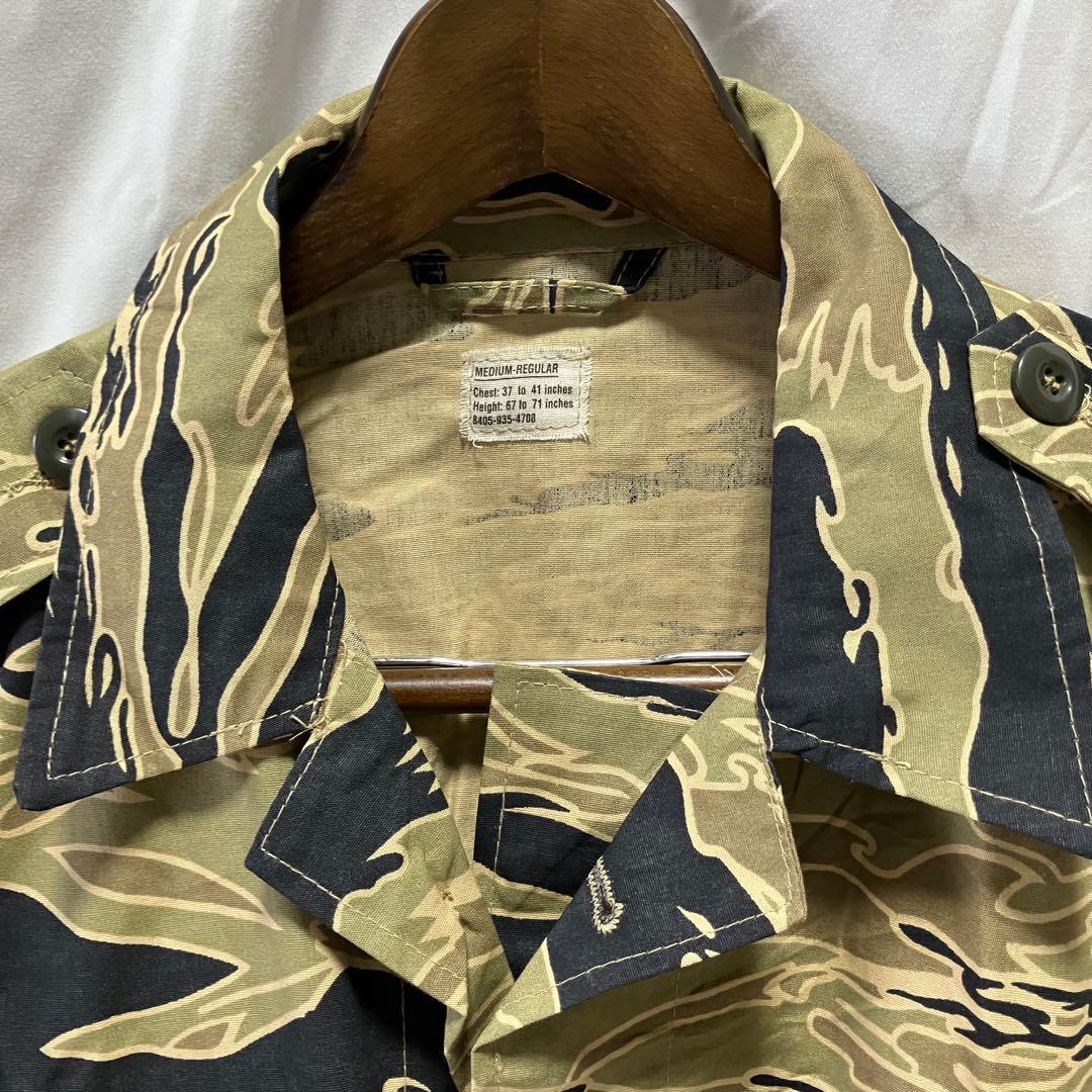 米軍　ジャングルファティーグ　1stタイプ　タイガーカモジャケット　複製品