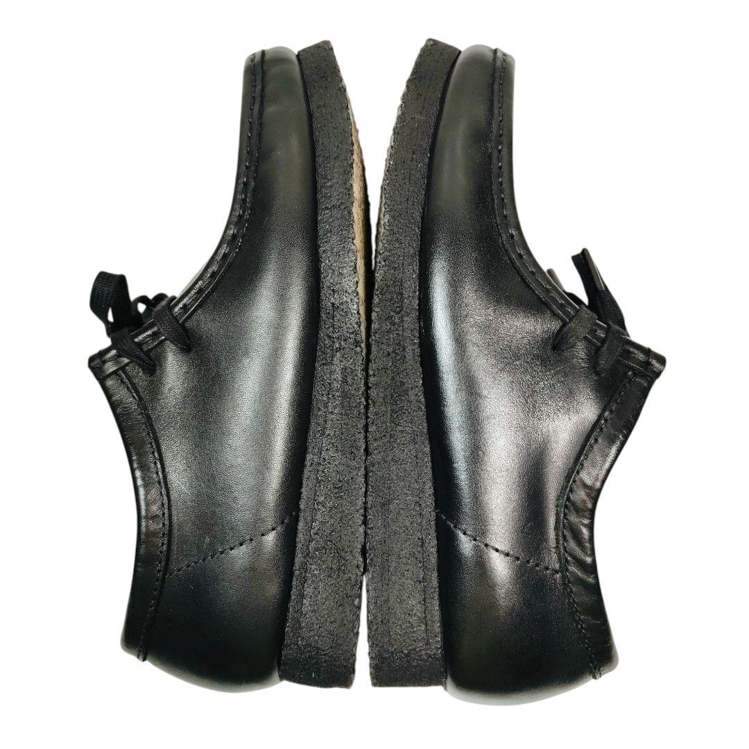 CLARKS ORIGINALS クラークス ワラビー ブラック レザー 25