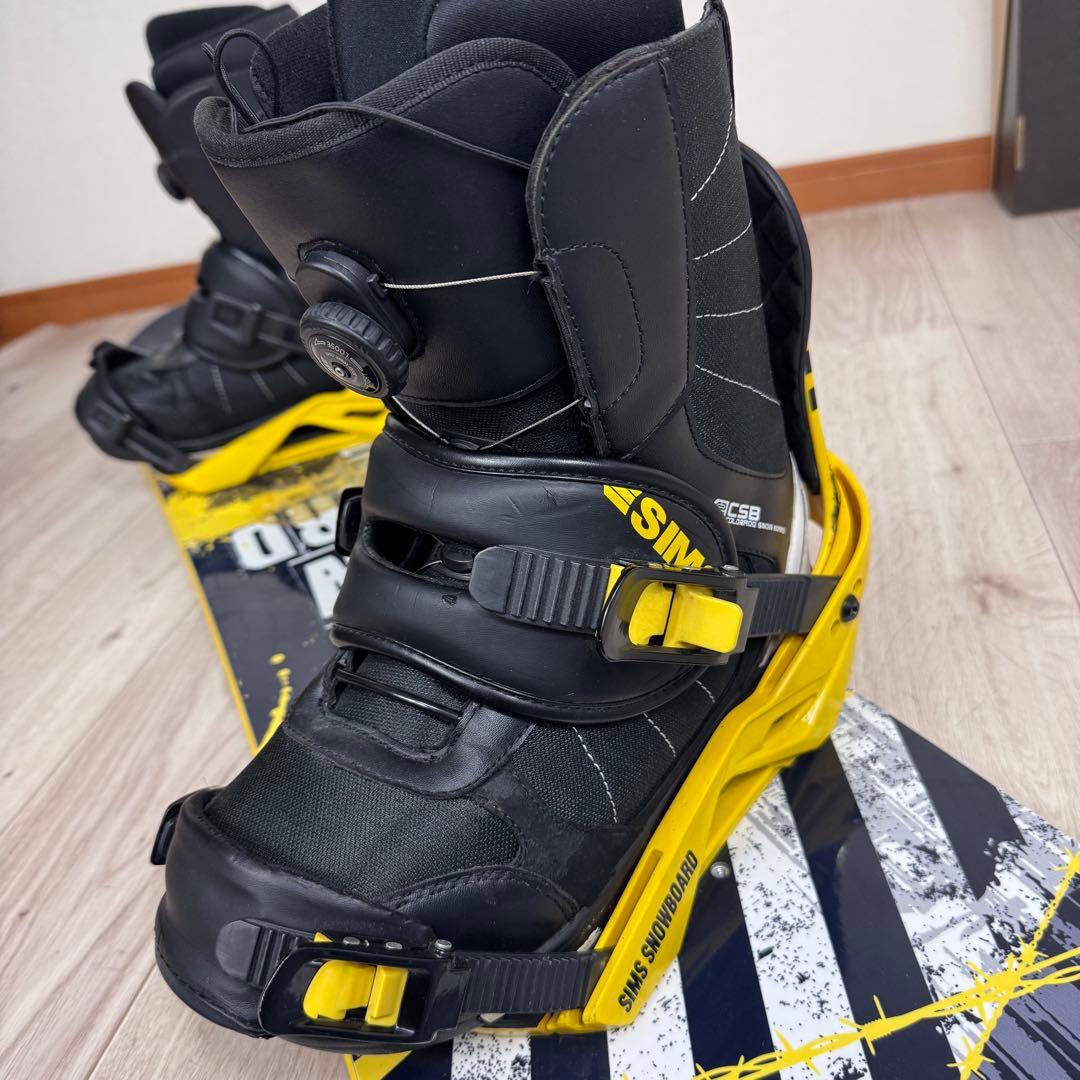 専用CSB スノーボードセット155cm ブーツ 27.5cm