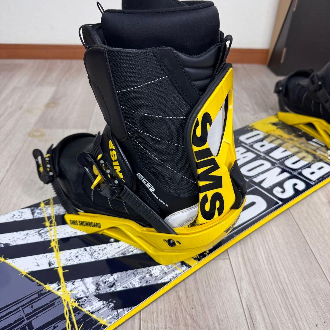 専用CSB スノーボードセット155cm ブーツ 27.5cm