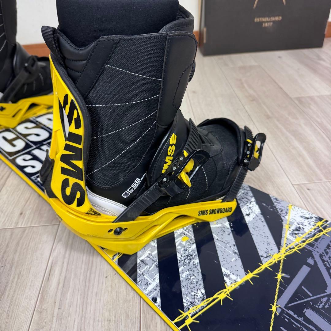 専用CSB スノーボードセット155cm ブーツ 27.5cm