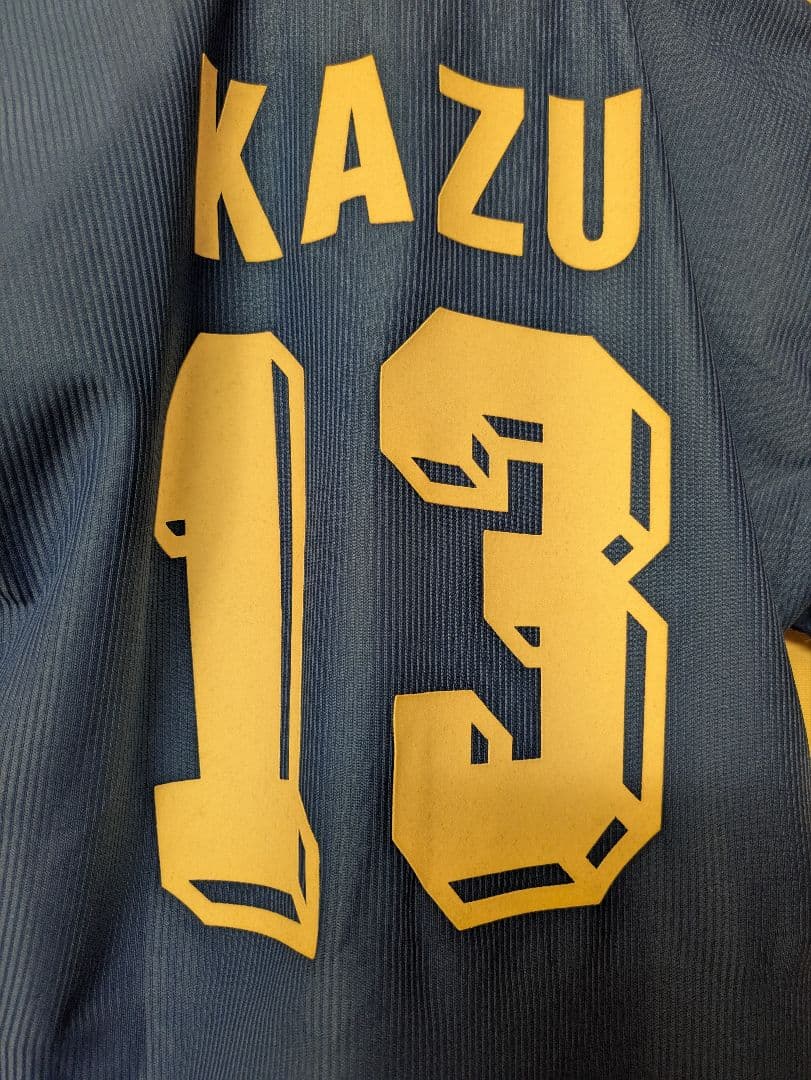 1998-1999　三浦知良　クロアチア・ザグレブ　ユニフォーム　KAZU　13