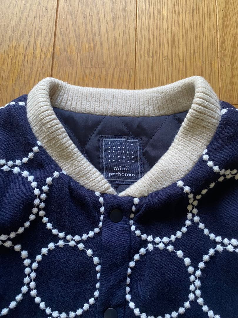 ミナペルホネン　タンバリン　ブルゾン