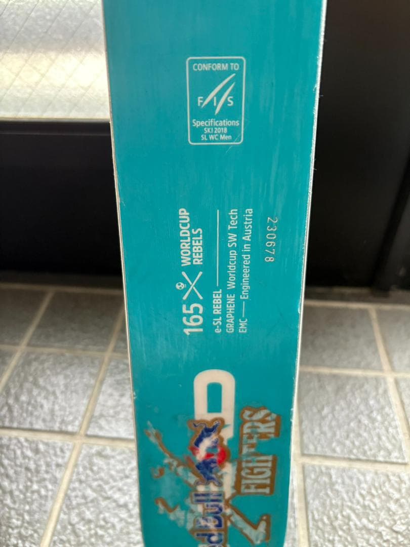 HEAD ヘッドWORLD CUP REBELS E-SL RD FIS 165