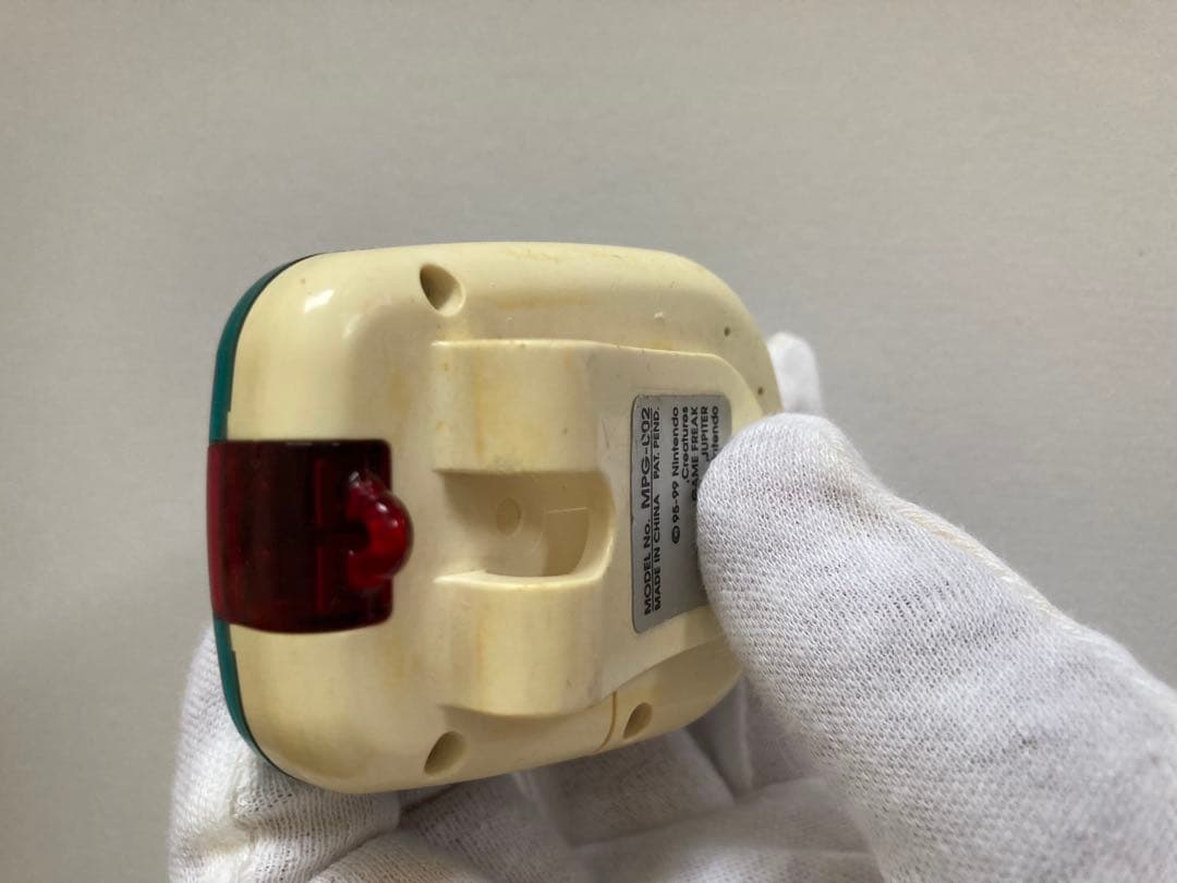 カラー ポケットピカチュウ 万歩計 クリアブルー×ホワイト