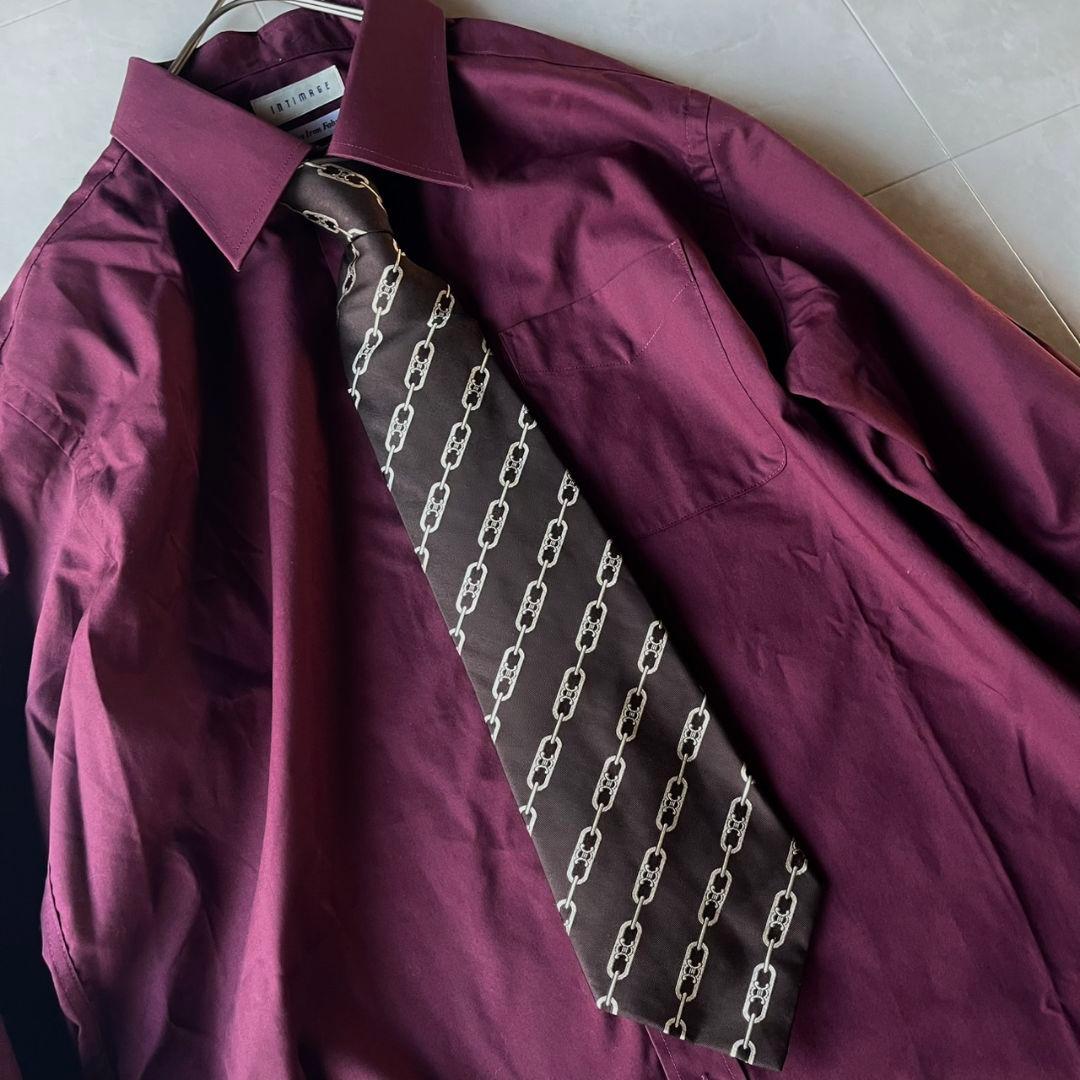 豪華5点セット✨極上ダブルセットアップスーツCELINEネクタイ ピンズ付き