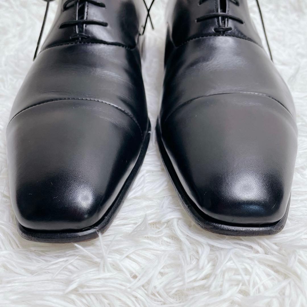 美品✨ Campanile カンパニーレ ストレートチップ 内羽根 8 ブラック