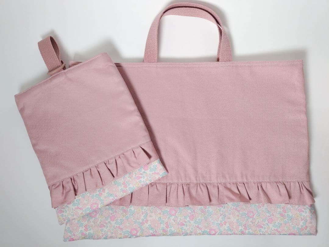 入園入学セット レッスンバッグ 上履き入れ 体操服袋 ベッツィ いちご花柄