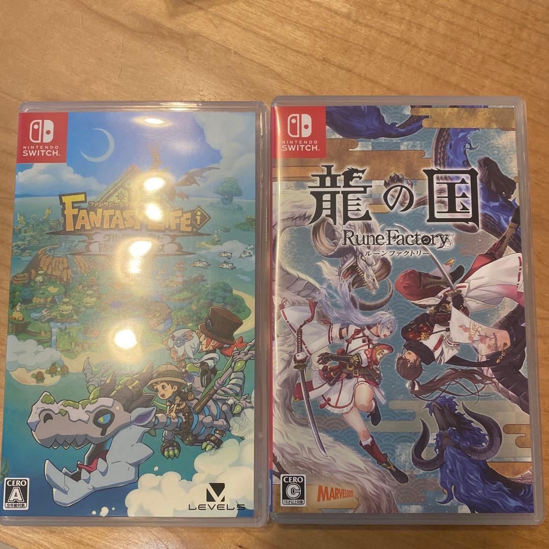 2個セット　ファンタジーライフi 龍の国ルーンファクトリー　特典ダウンロード付き