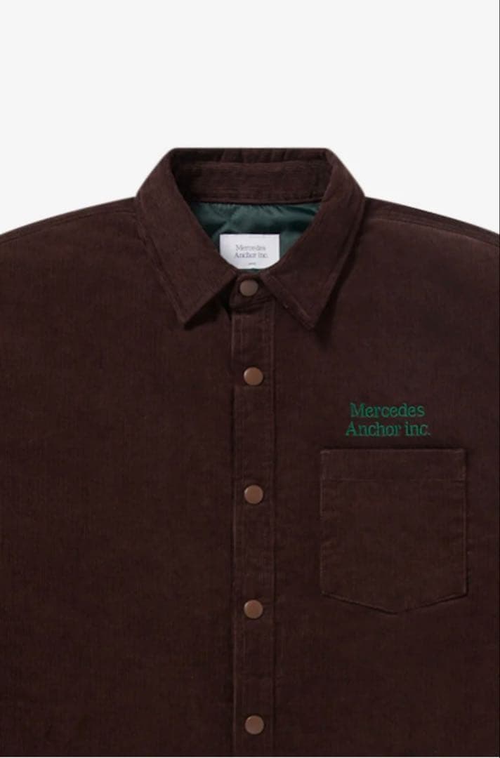 Anchor inc. B＆B Corduroy Quliting Shirt