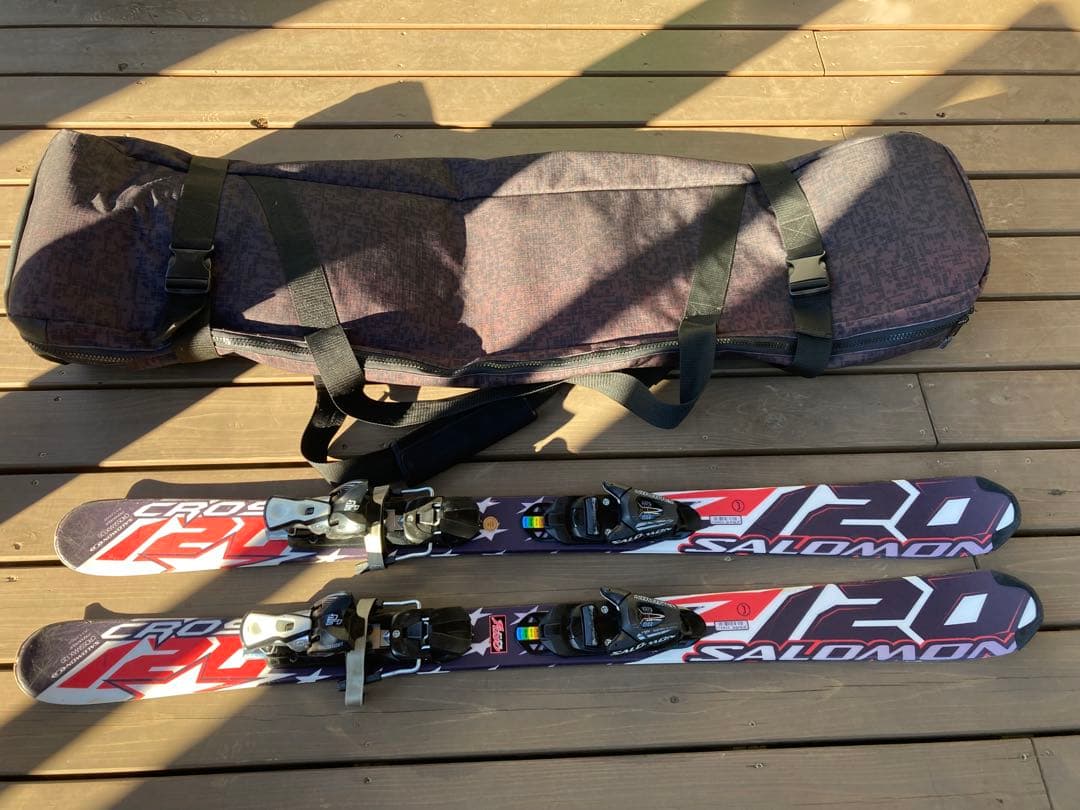 【最終値下】スキーSalomon CROSSMAX120 ケース付