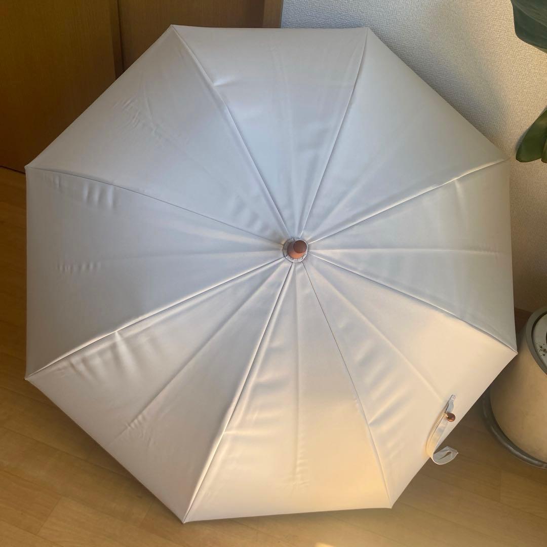 【美品　現行品】SUN BARRIER 100 長傘 Sサイズ ホワイト
