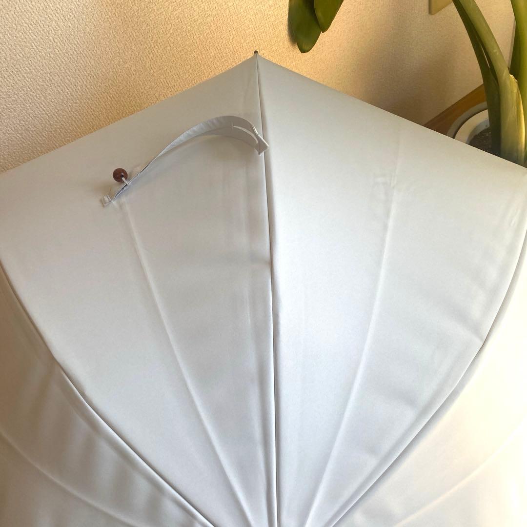 【美品　現行品】SUN BARRIER 100 長傘 Sサイズ ホワイト